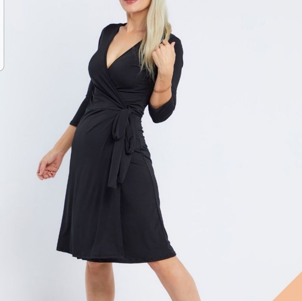 Gracie true wrap dress